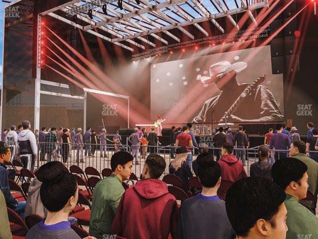 Germania Insurance Amphitheater - Section Floor 2 Seat View