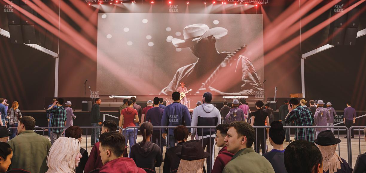 Germania Insurance Amphitheater - Section Floor 3 Seat View