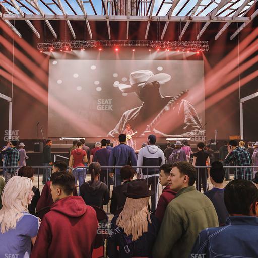 Germania Insurance Amphitheater - Section Floor 3 Seat View