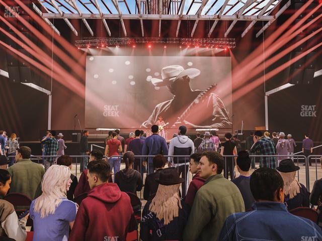 Germania Insurance Amphitheater - Section Floor 3 Seat View