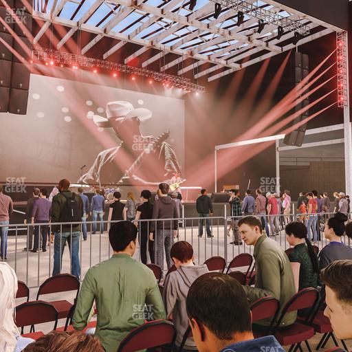 Germania Insurance Amphitheater - Section Floor 4 Seat View