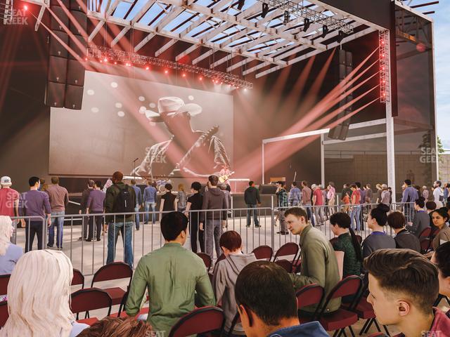 Germania Insurance Amphitheater - Section Floor 4 Seat View