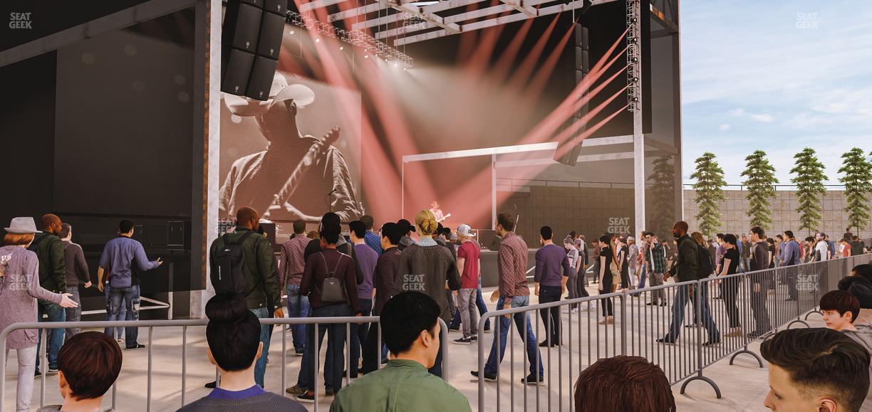 Germania Insurance Amphitheater - Section Floor 5 Seat View