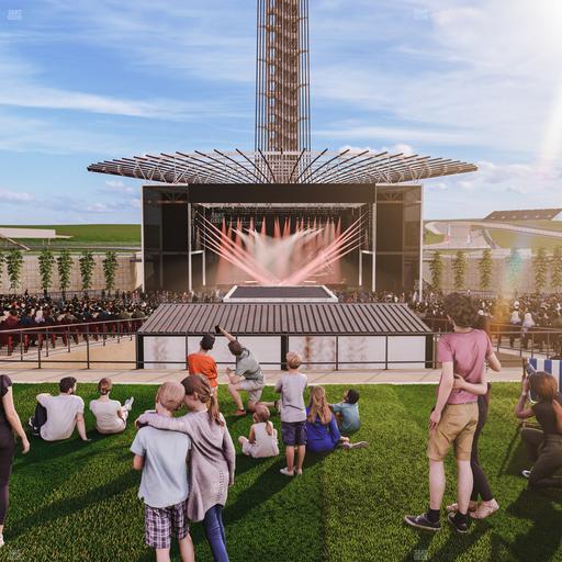 Germania Insurance Amphitheater - Section Ga Lawn Seat View