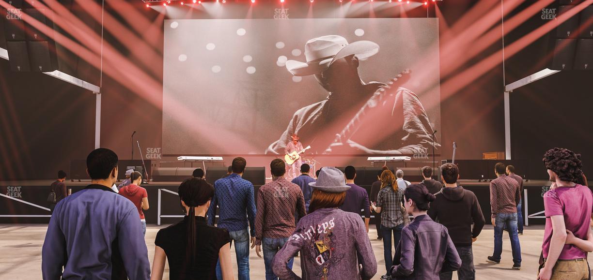 Germania Insurance Amphitheater - Section Ga Pit Seat View