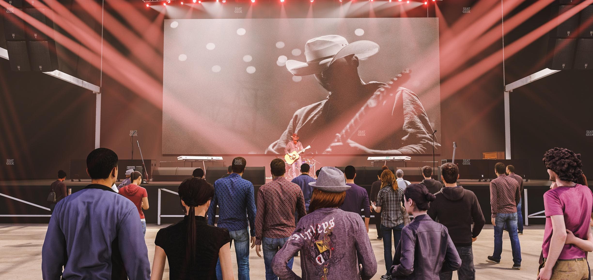 Germania Insurance Amphitheater - Section Ga Pit Seat View