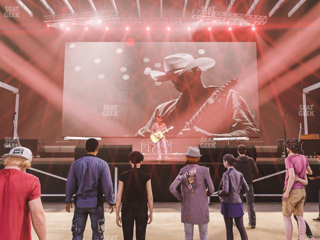 Germania Insurance Amphitheater - Section Ga Pit Seat View