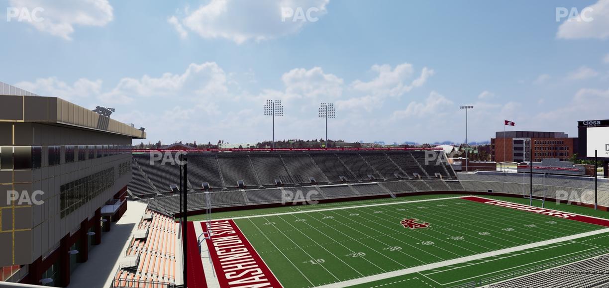 Gesa Field - Section 101 Seat View