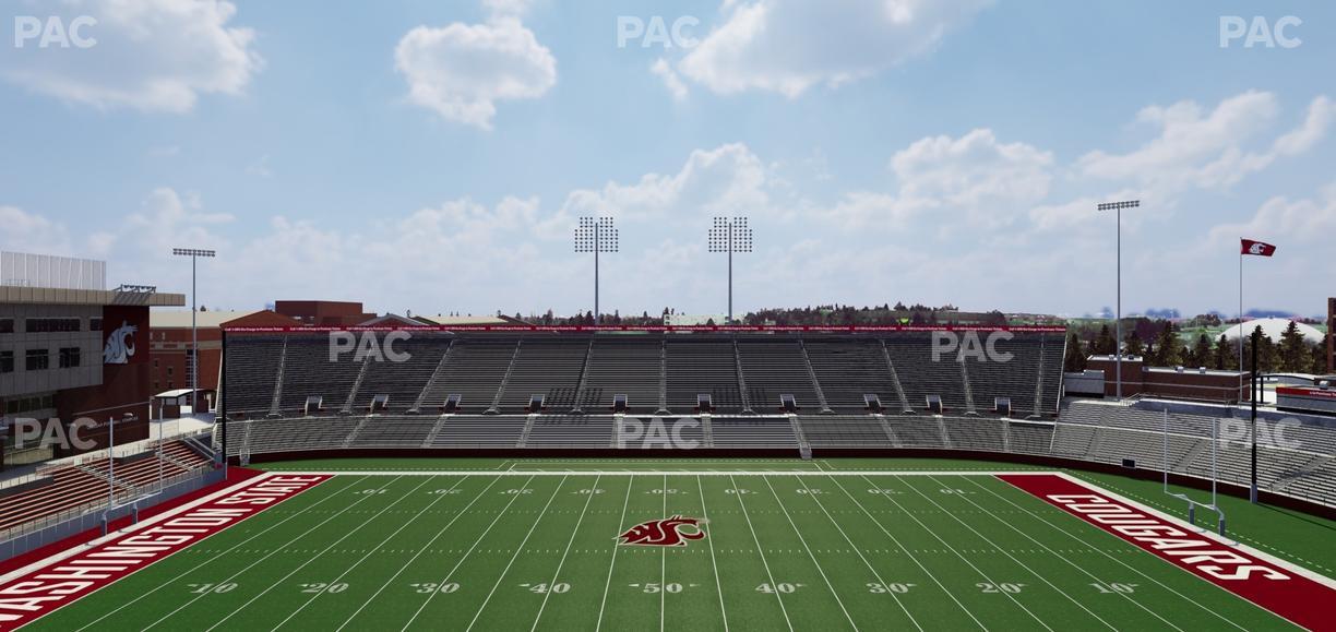 Gesa Field - Section 107 Seat View