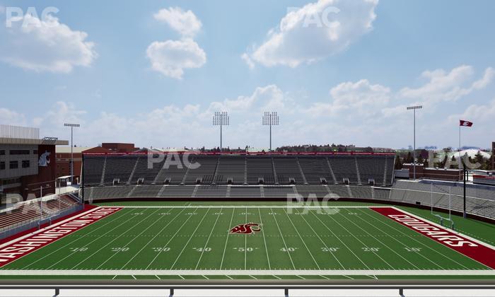 Gesa Field - Section 107 Seat View