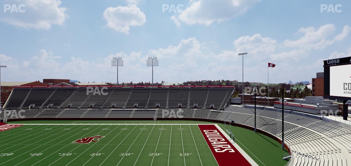 Gesa Field - Section 110 Seat View