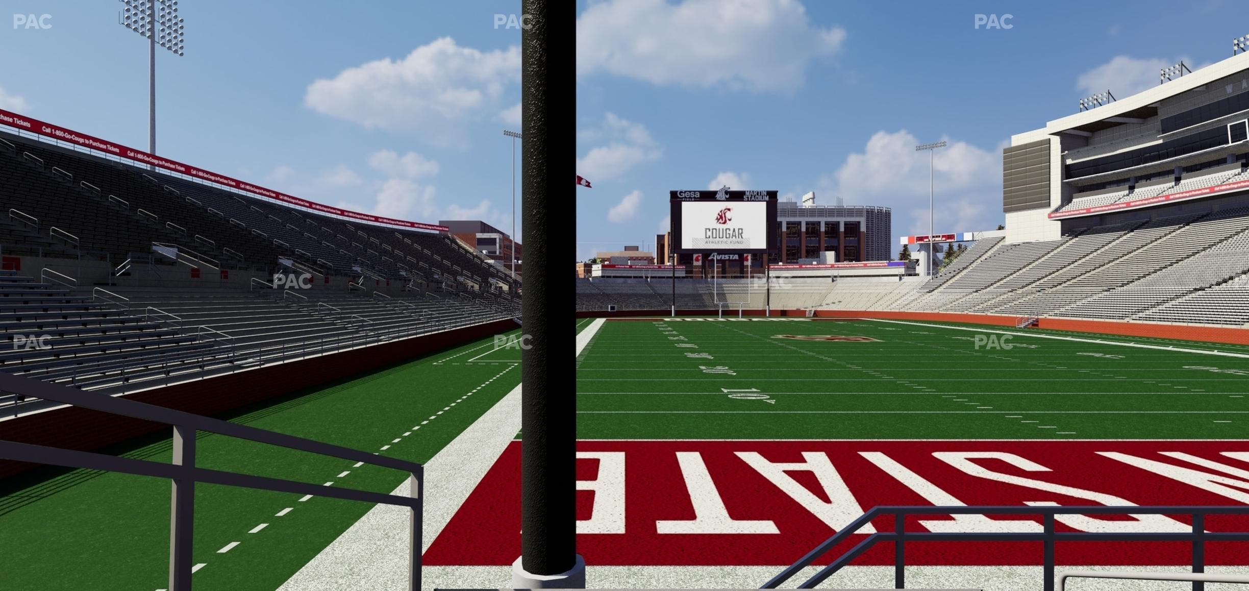 Gesa Field - Section 33 Seat View