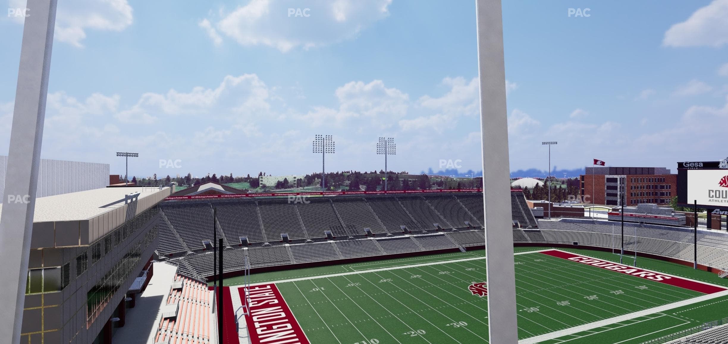 Gesa Field - Section Suite 1 Seat View