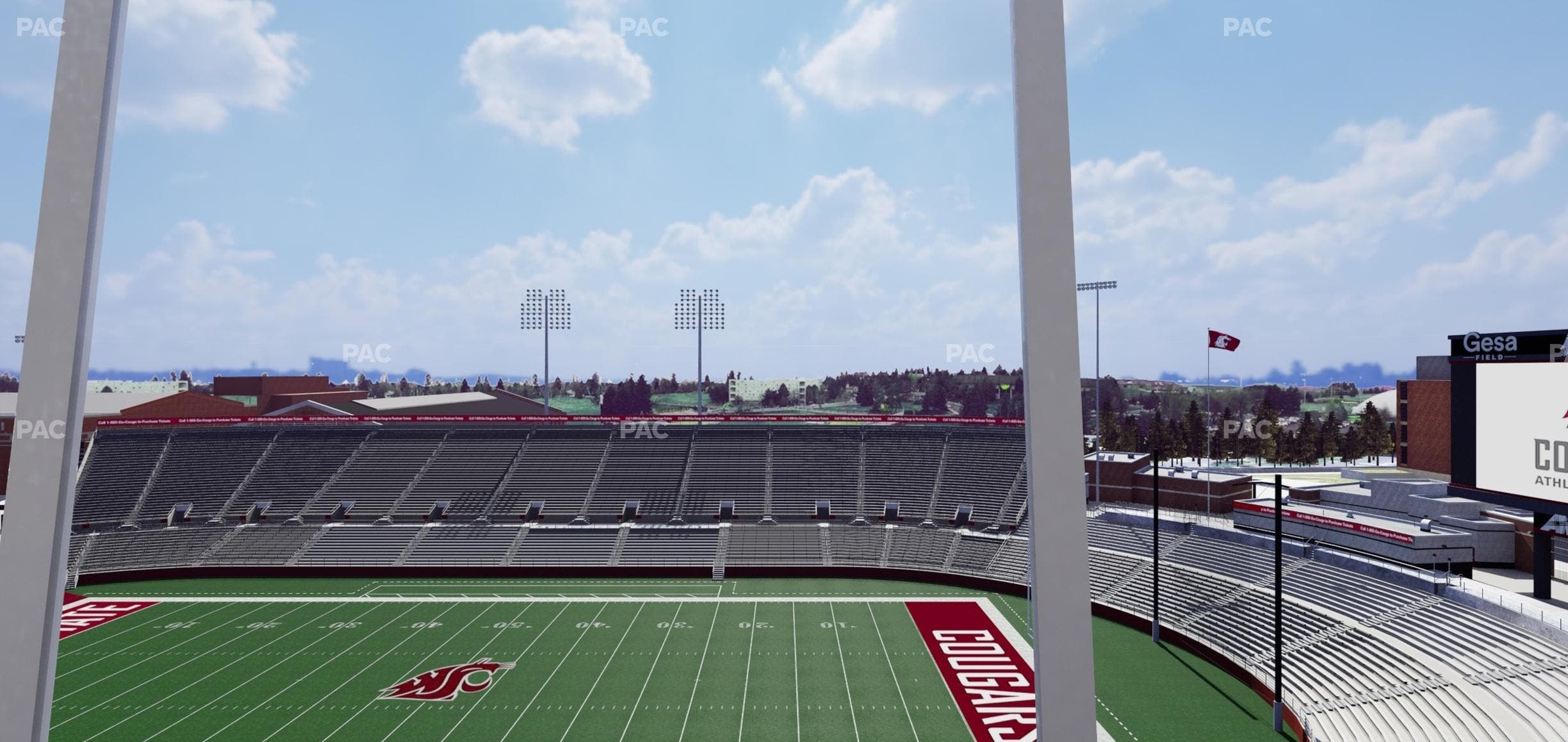 Gesa Field - Section Suite 17 Seat View