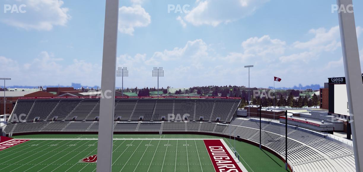 Gesa Field - Section Suite 18 Seat View