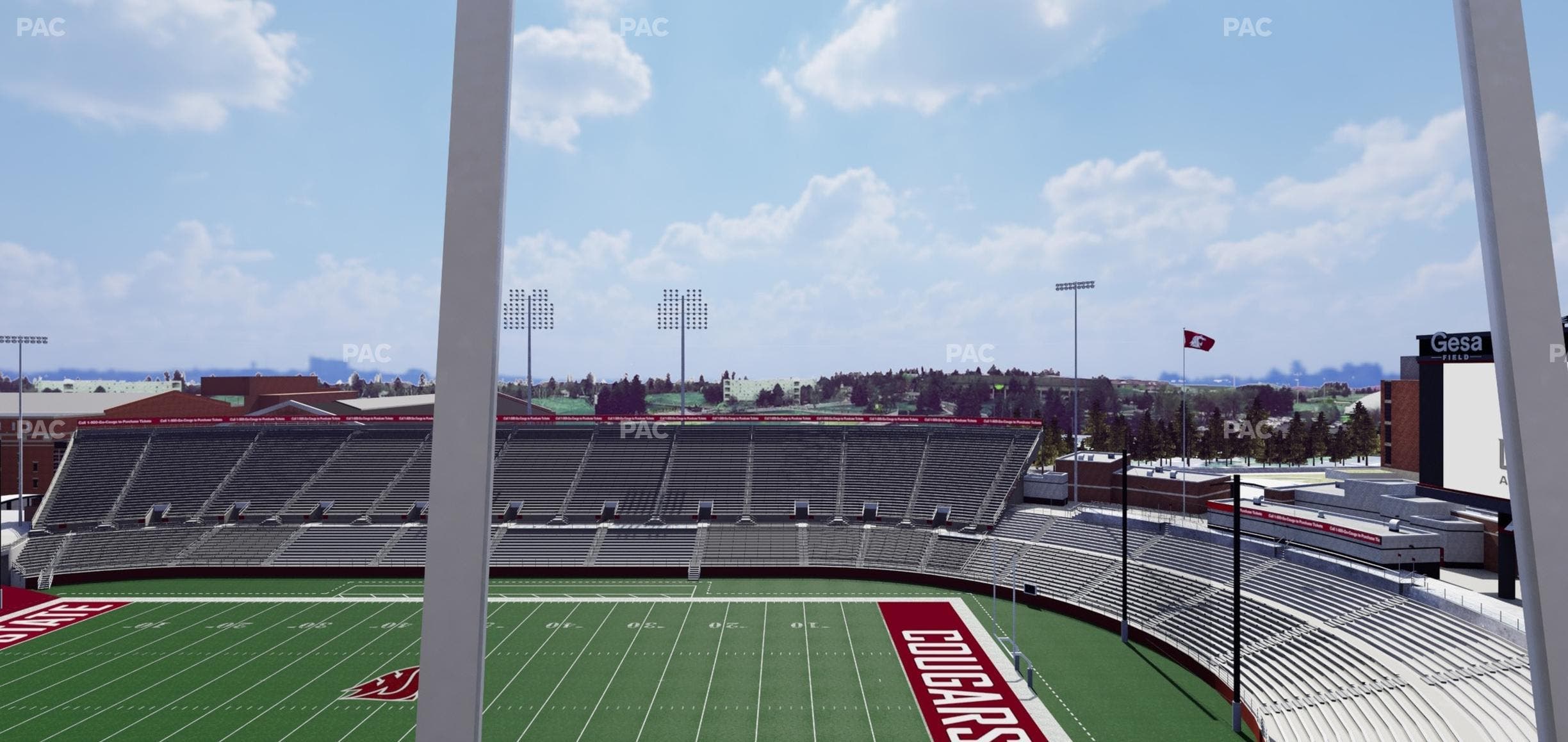 Gesa Field - Section Suite 18 Seat View