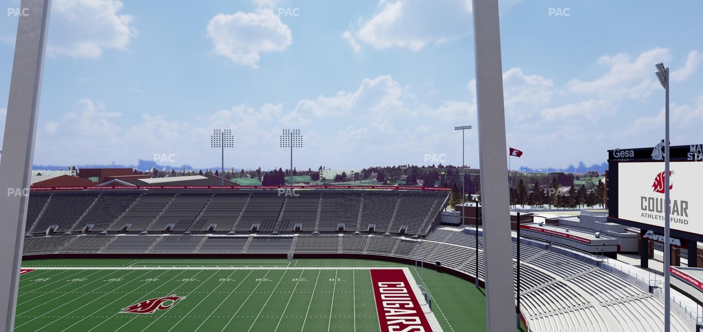 Gesa Field - Section Suite 19 Seat View