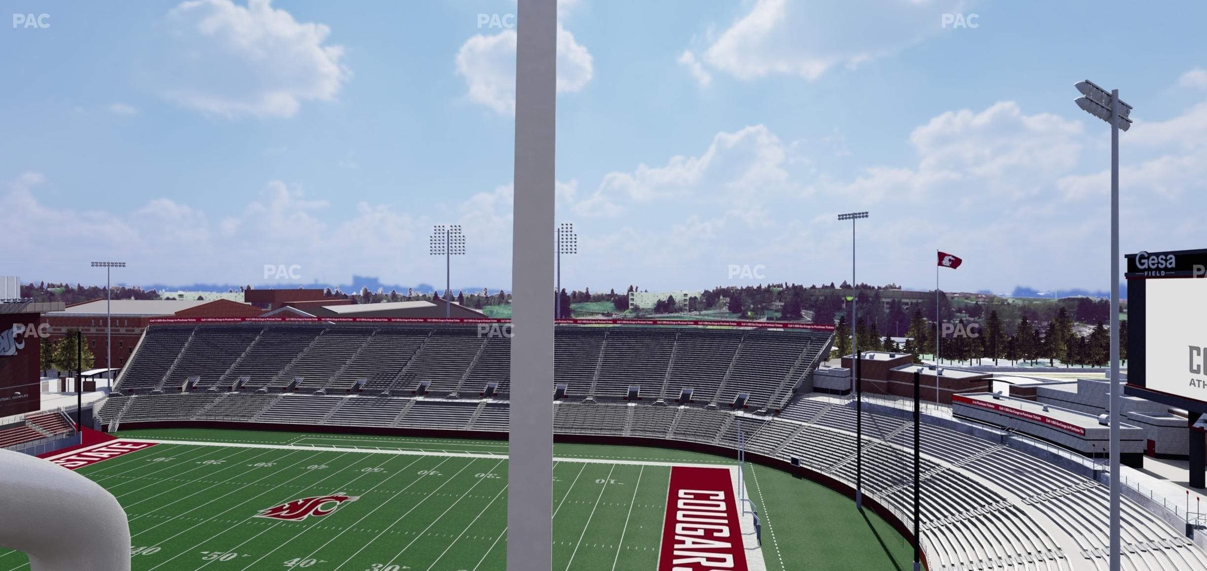 Gesa Field - Section Suite 21 Seat View