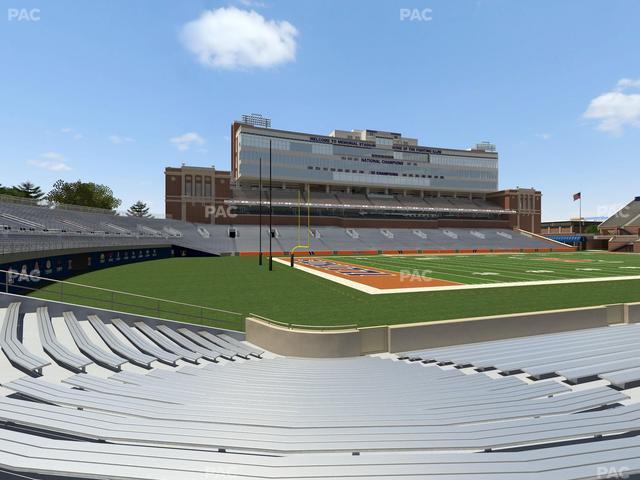 Gies Memorial Stadium - Section 110 Seat View