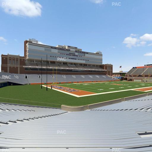 Gies Memorial Stadium - Section 111 Seat View