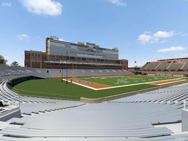 Gies Memorial Stadium - Section 111 Seat View