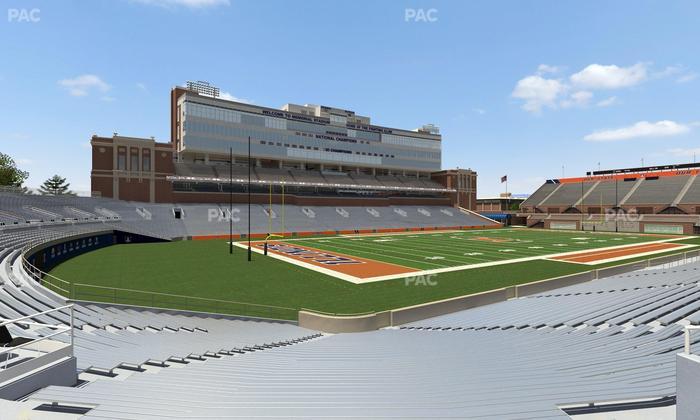 Gies Memorial Stadium - Section 111 Seat View