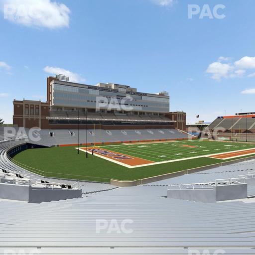 Gies Memorial Stadium - Section 111 Seat View