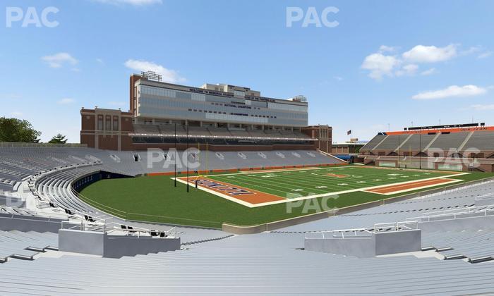 Gies Memorial Stadium - Section 111 Seat View