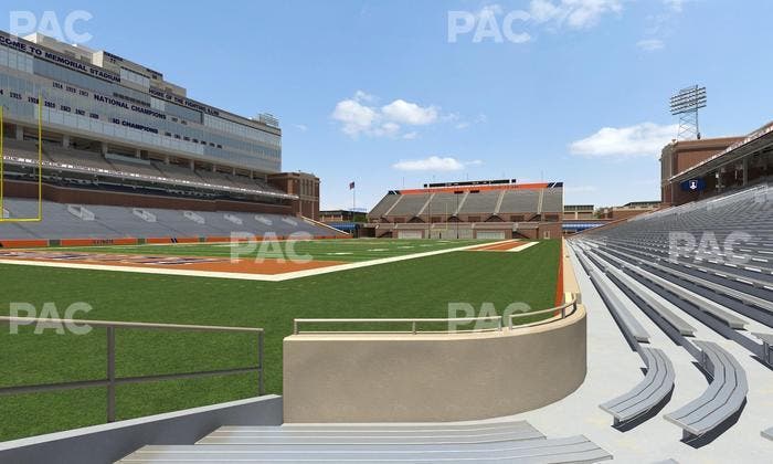 Gies Memorial Stadium - Section 112 Seat View