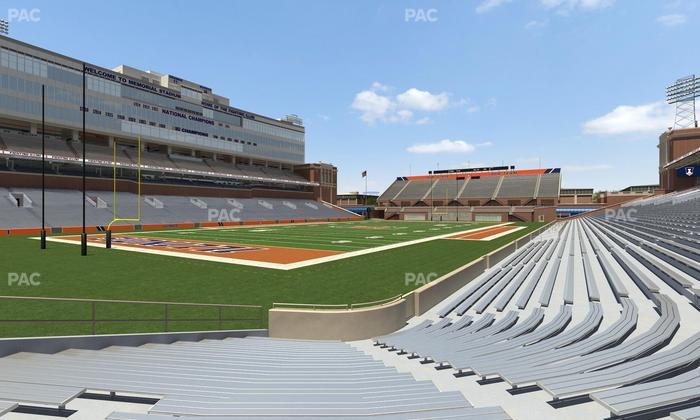 Gies Memorial Stadium - Section 112 Seat View