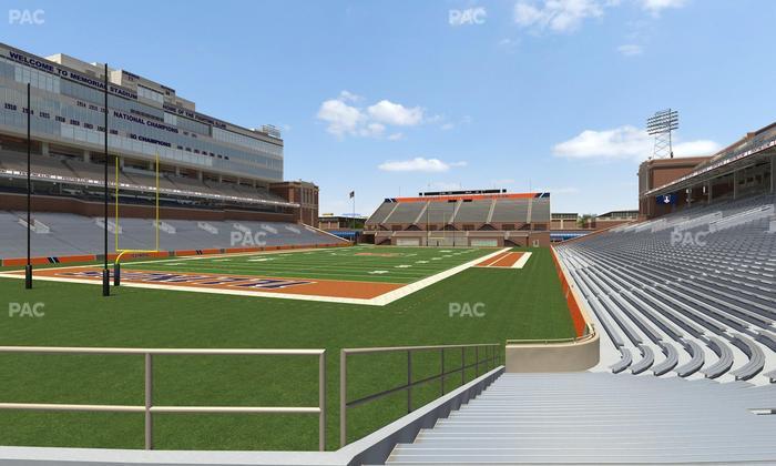 Gies Memorial Stadium - Section 113 Seat View