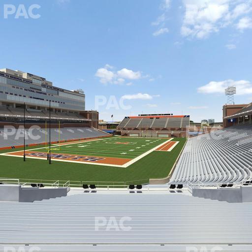 Gies Memorial Stadium - Section 113 Seat View