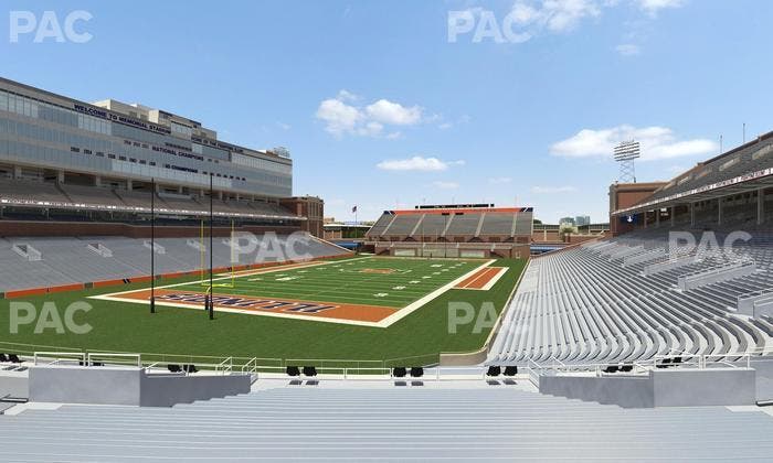 Gies Memorial Stadium - Section 113 Seat View