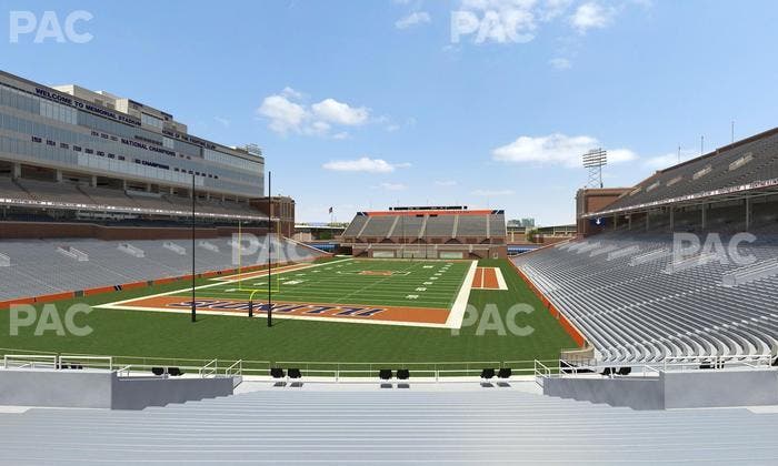 Gies Memorial Stadium - Section 114 Seat View