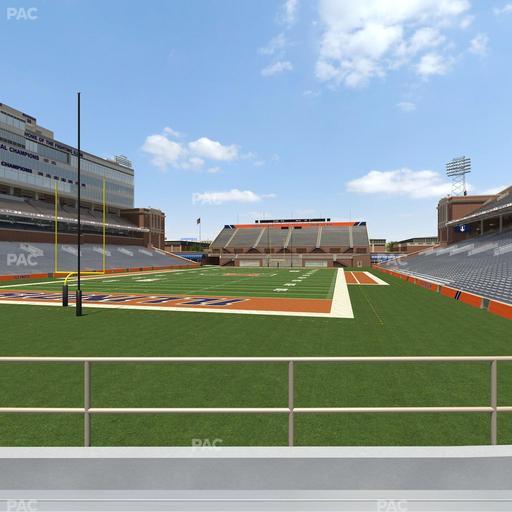 Gies Memorial Stadium - Section 114 Seat View