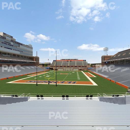 Gies Memorial Stadium - Section 115 Seat View