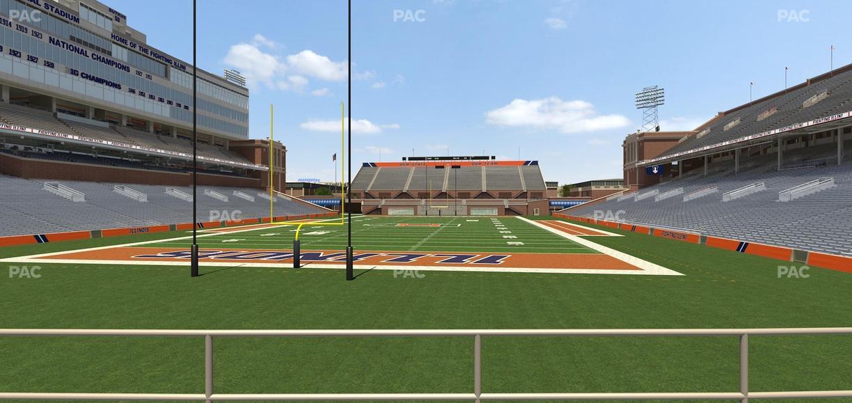 Gies Memorial Stadium - Section 115 Seat View