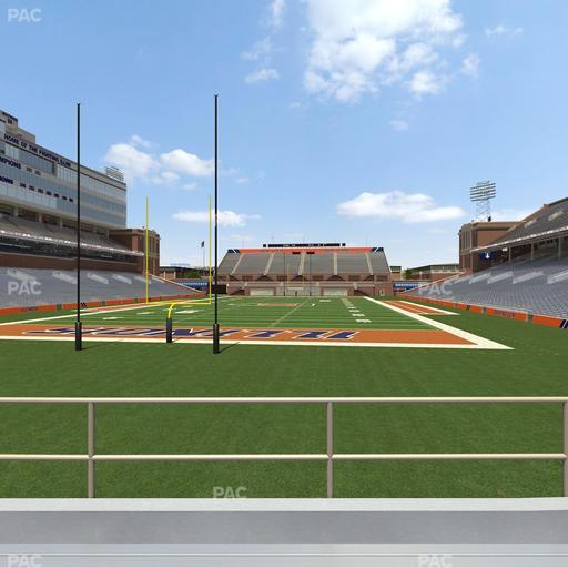 Gies Memorial Stadium - Section 115 Seat View