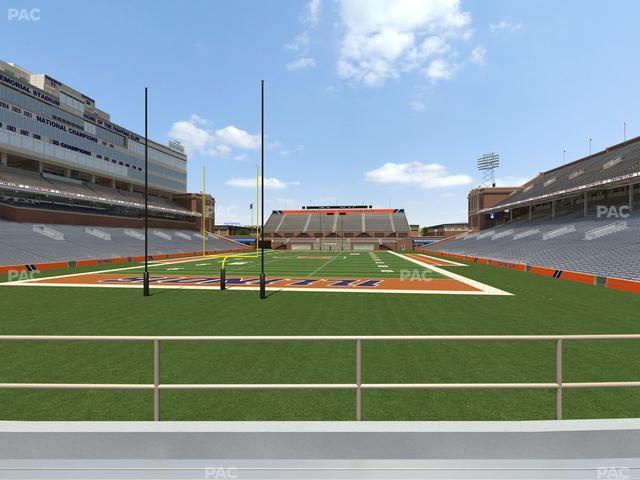 Gies Memorial Stadium - Section 115 Seat View