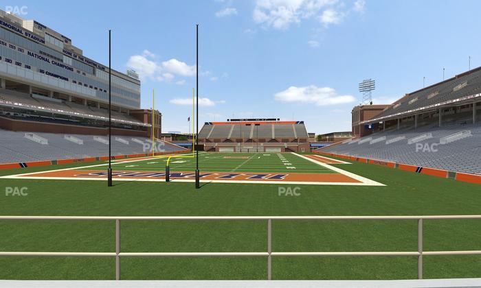 Gies Memorial Stadium - Section 115 Seat View