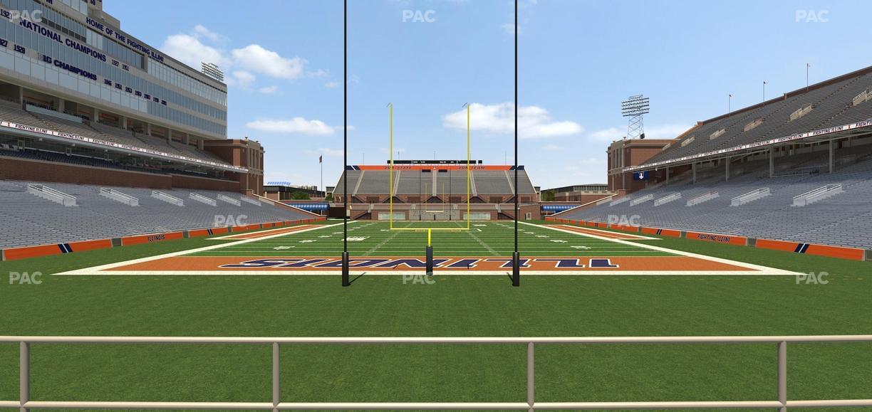 Gies Memorial Stadium - Section 116 Seat View