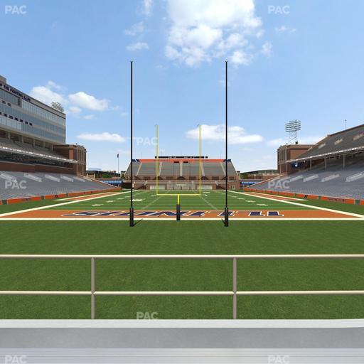 Gies Memorial Stadium - Section 116 Seat View