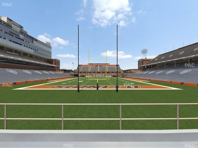 Gies Memorial Stadium - Section 116 Seat View