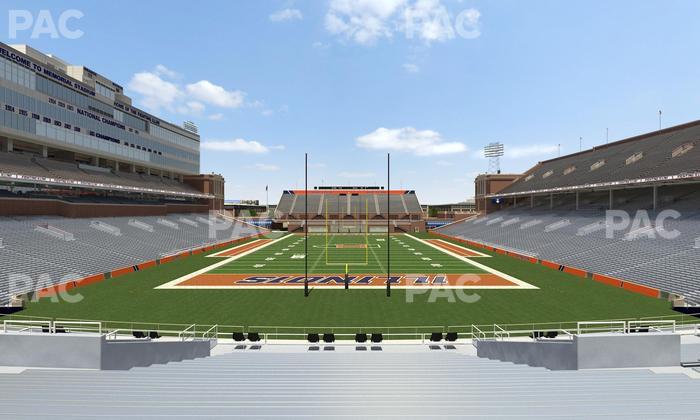 Gies Memorial Stadium - Section 116 Seat View