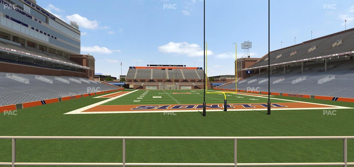 Gies Memorial Stadium - Section 117 Seat View