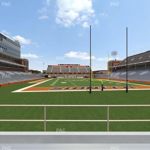 Gies Memorial Stadium - Section 117 Seat View