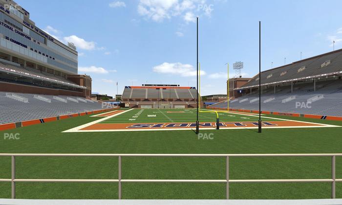 Gies Memorial Stadium - Section 117 Seat View