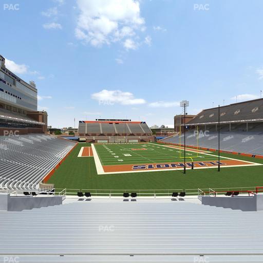 Gies Memorial Stadium - Section 118 Seat View