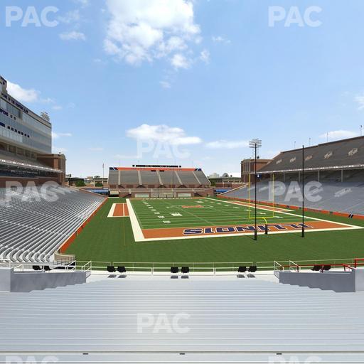 Gies Memorial Stadium - Section 118 Seat View