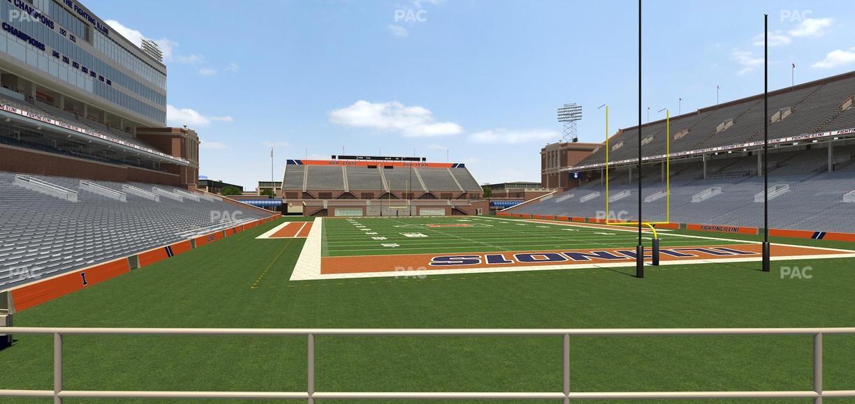 Gies Memorial Stadium - Section 118 Seat View